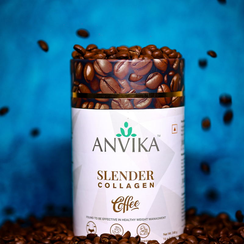 Anvika Slender Collagen Coffee: Your Daily Boost for Weight Management and Wellness