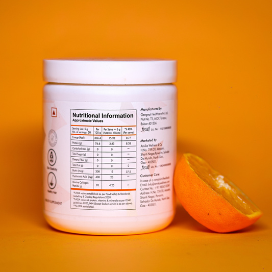 Anvika Marine Collagen Powder | Anti-Aging, Skin & Joint Support | 150g