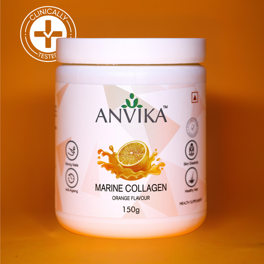 Anvika Marine Collagen Powder - Orange Flavour