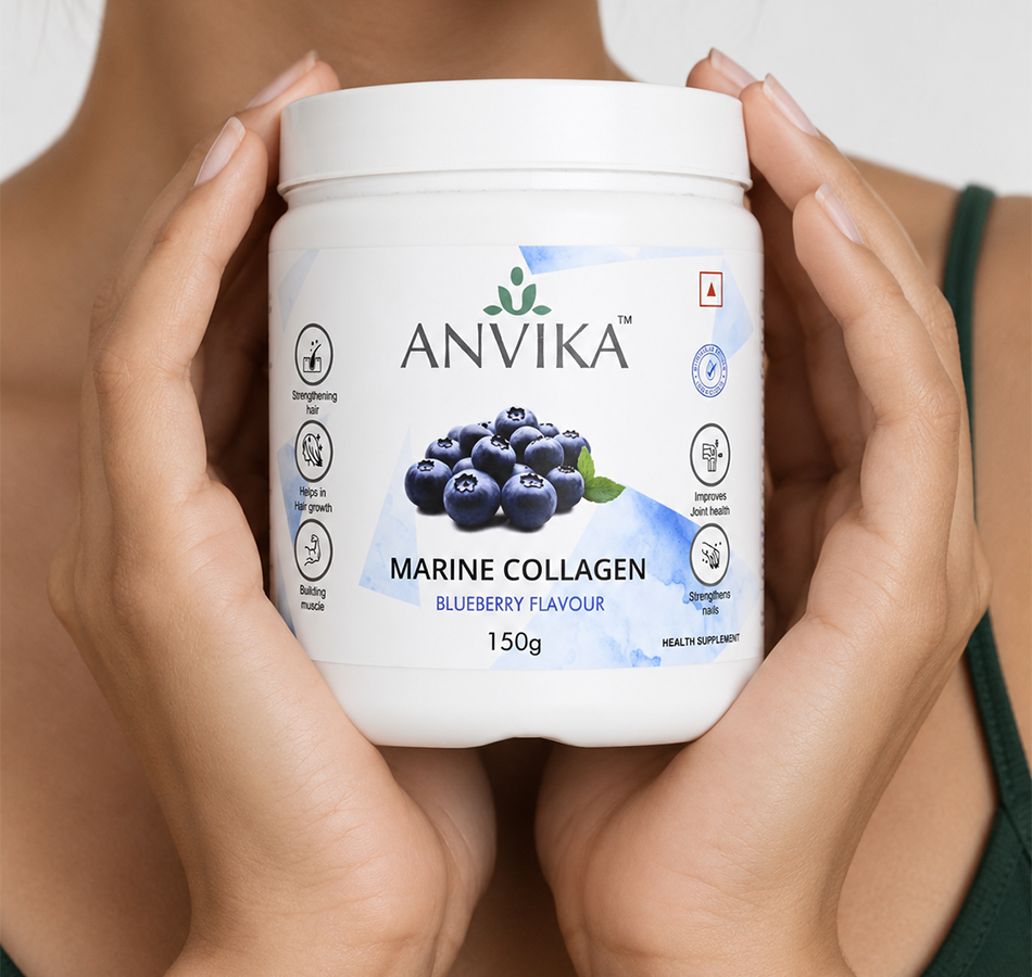 Anvika Marine Collagen Powder - Orange Flavour