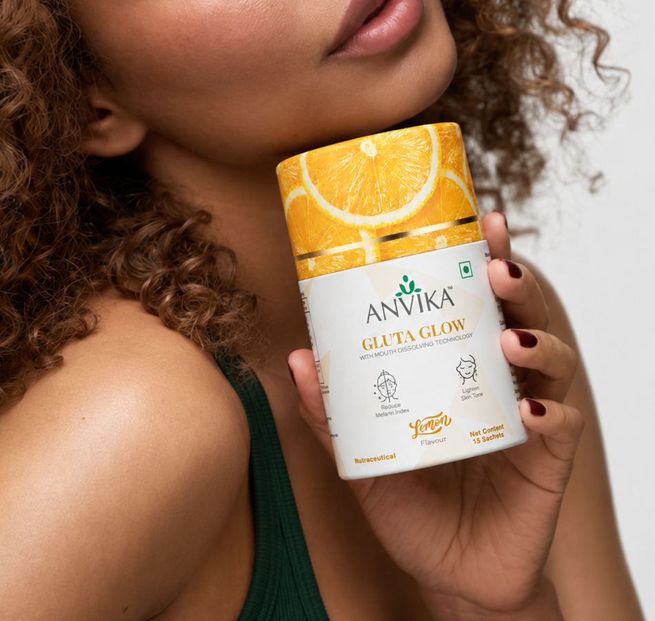 Anvika Gluta Glow Glutathione Mouth Dissolving Sachet — Lemon