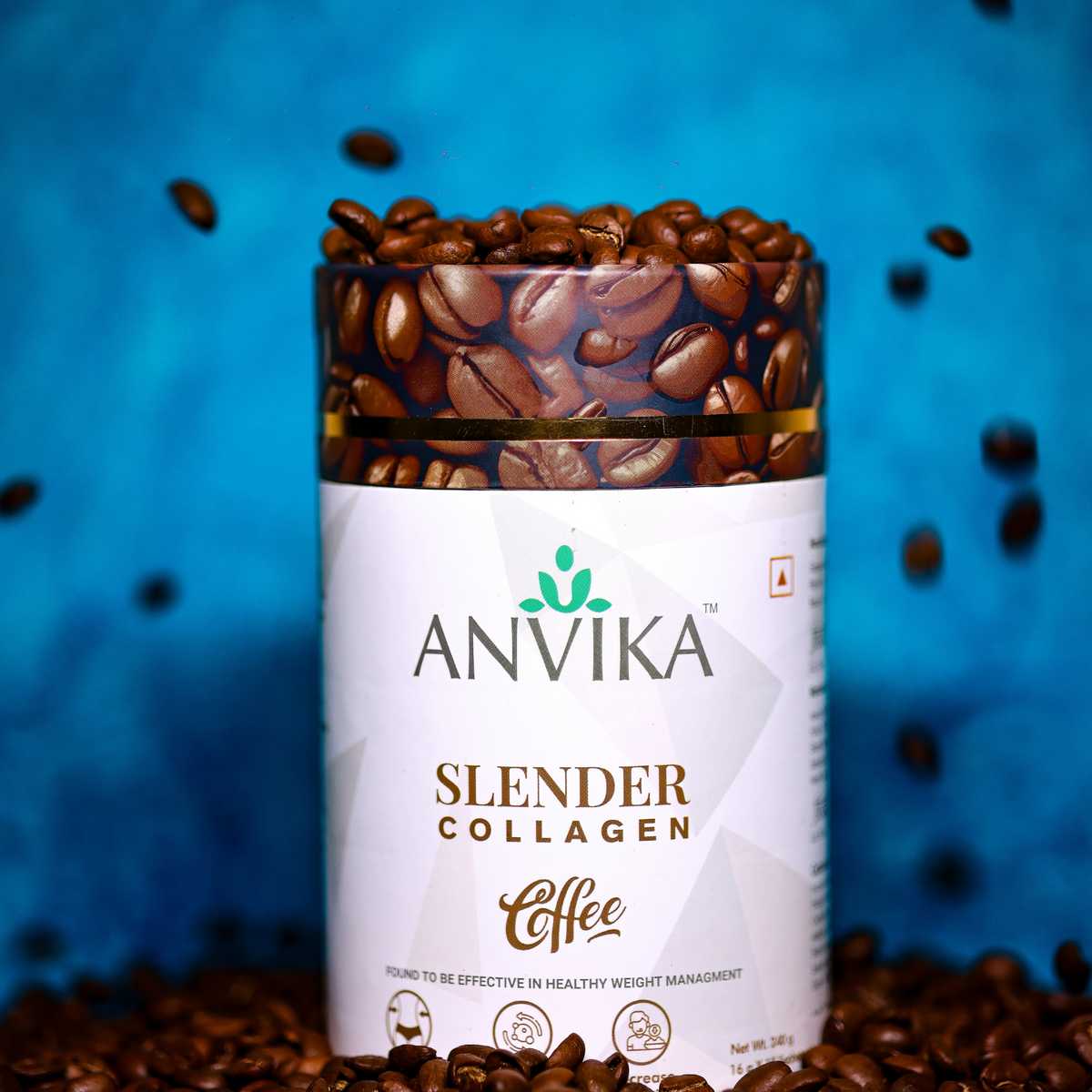Anvika Slender Collagen Coffee: Your Daily Boost for Weight Management and Wellness