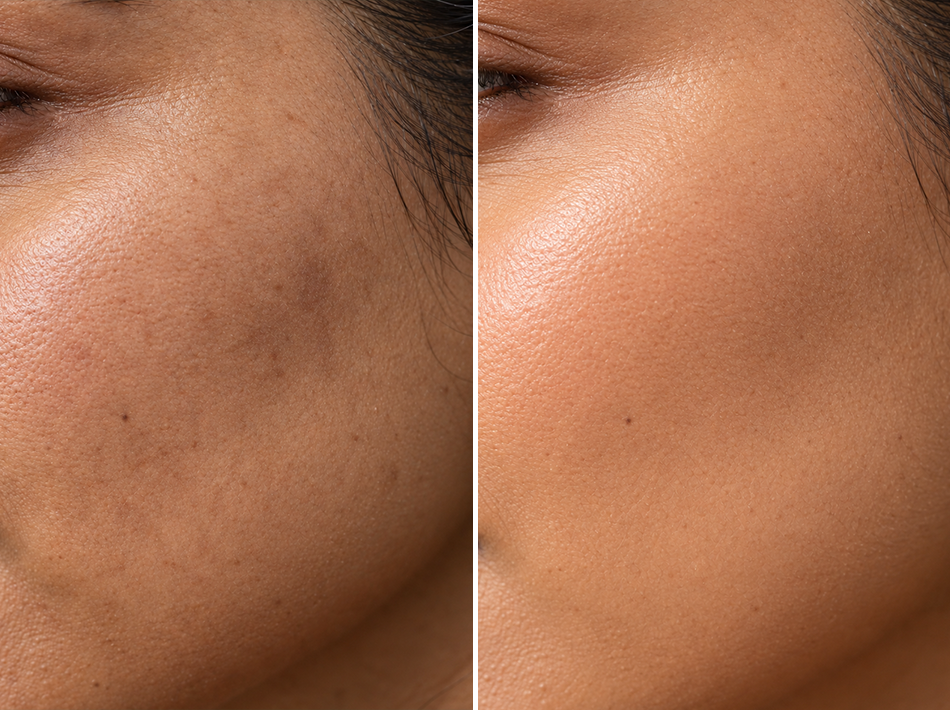 Gluta Glow Lemon - before and after